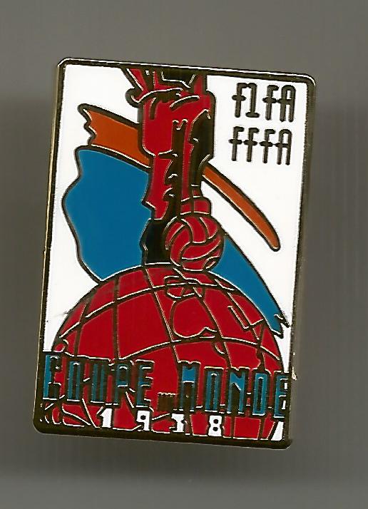 Pin Badge World Cup 1938 France